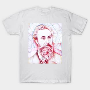 Robert Bulwer Lytton Portrait | Robert Bulwer Lytton Artwork Line Art T-Shirt